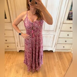 Boohoo Pink Paisley Dress - Never Worn